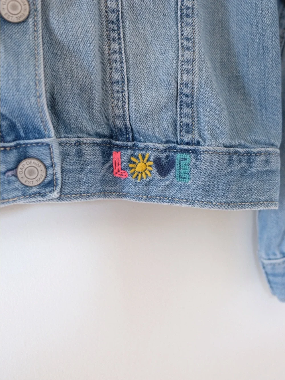 GAP light blue